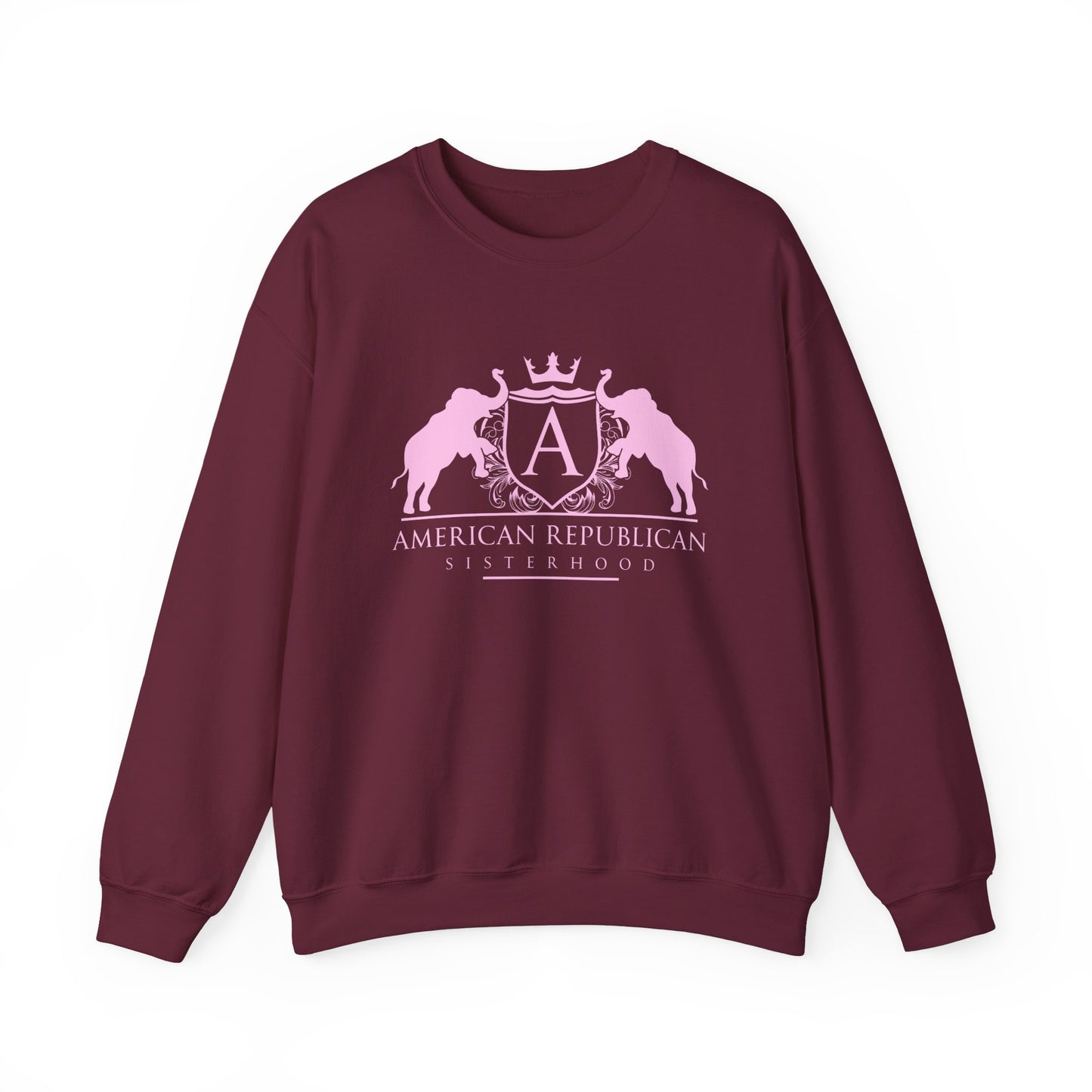ARS Light Pink Logo Women's Sweatshirt - Sweet Baby Jeez Teez