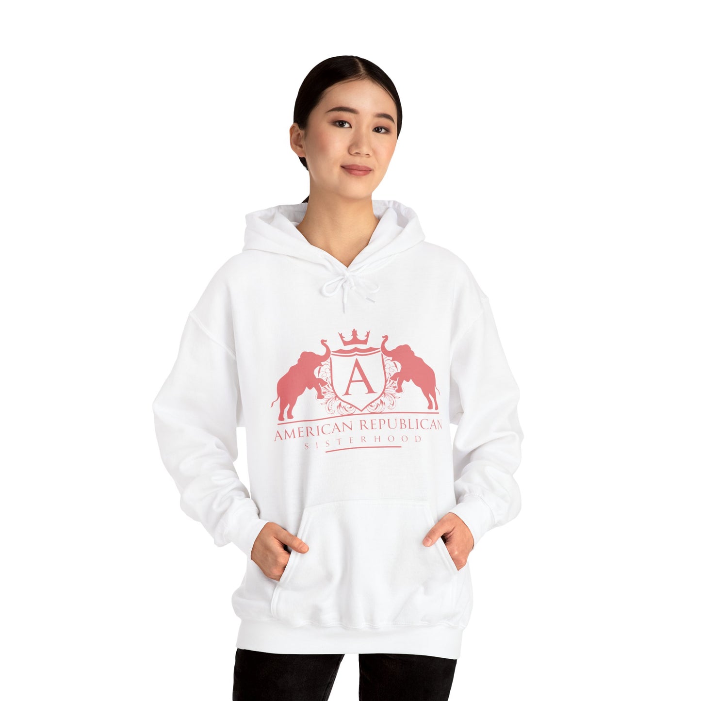 ARS Logo Women's Hoodie (ARS - Coral Logo)