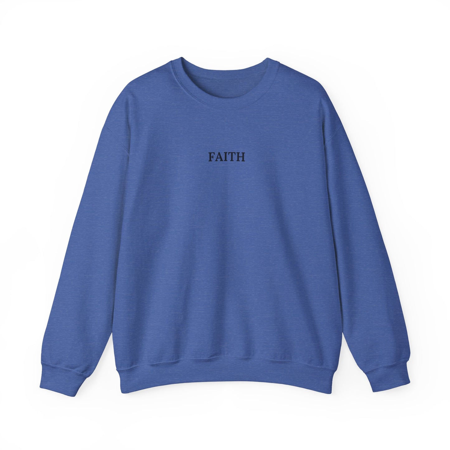 Have a Little Faith Women's Relaxed Sweatshirt (Black Logo) - Sweet Baby Jeez Teez