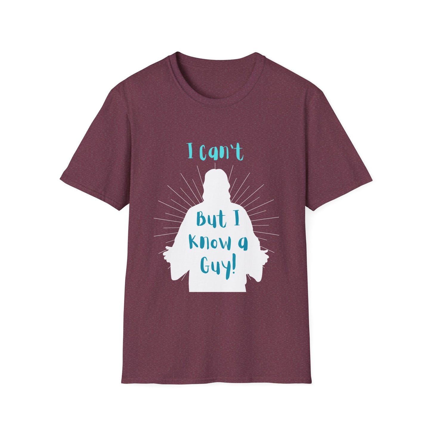 I Know a Guy Men's Tshirt (White Logo) - Sweet Baby Jeez Teez