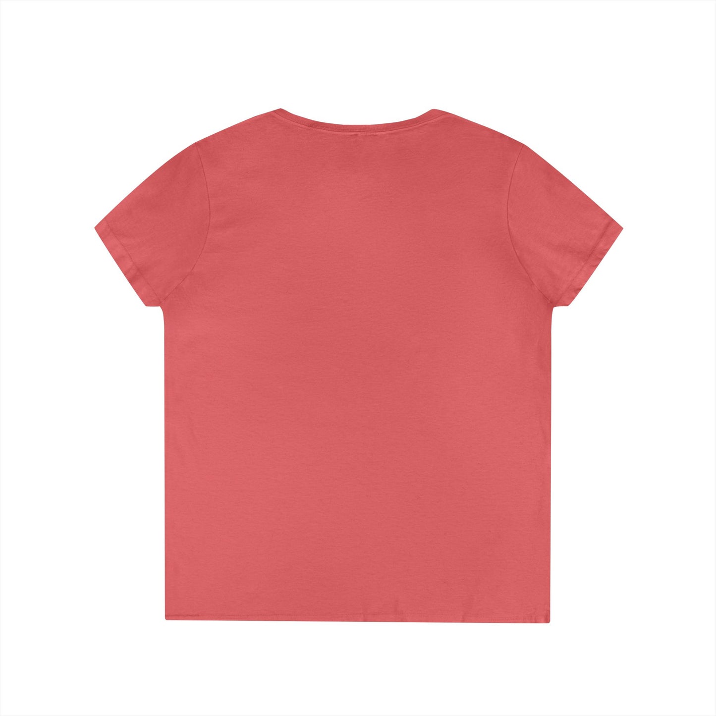 ARS Prayer Brigade Ladies' V-Neck T-Shirt (Purple with Aqua Logo)