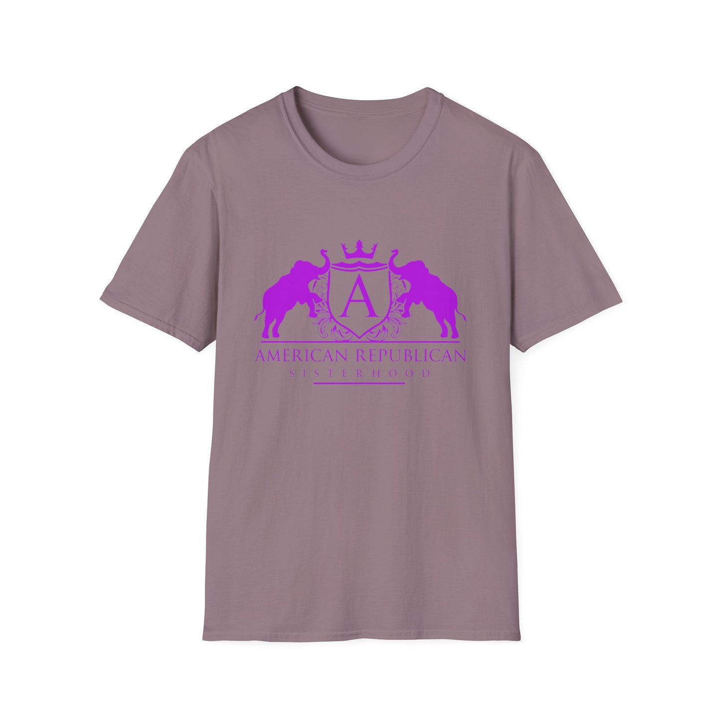 ARS Logo Womens Relaxed/Plus Tshirt (ARS - Hot Pink Logo)