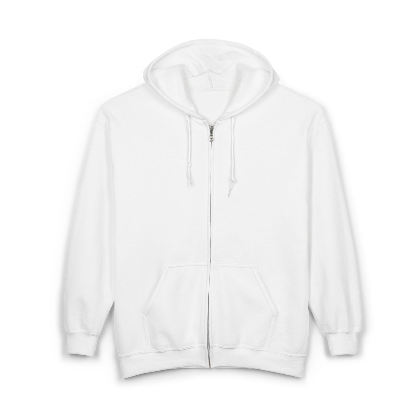 "Christ is King" Unisex Cozy Full-Zip Hoodie (Back Logo)