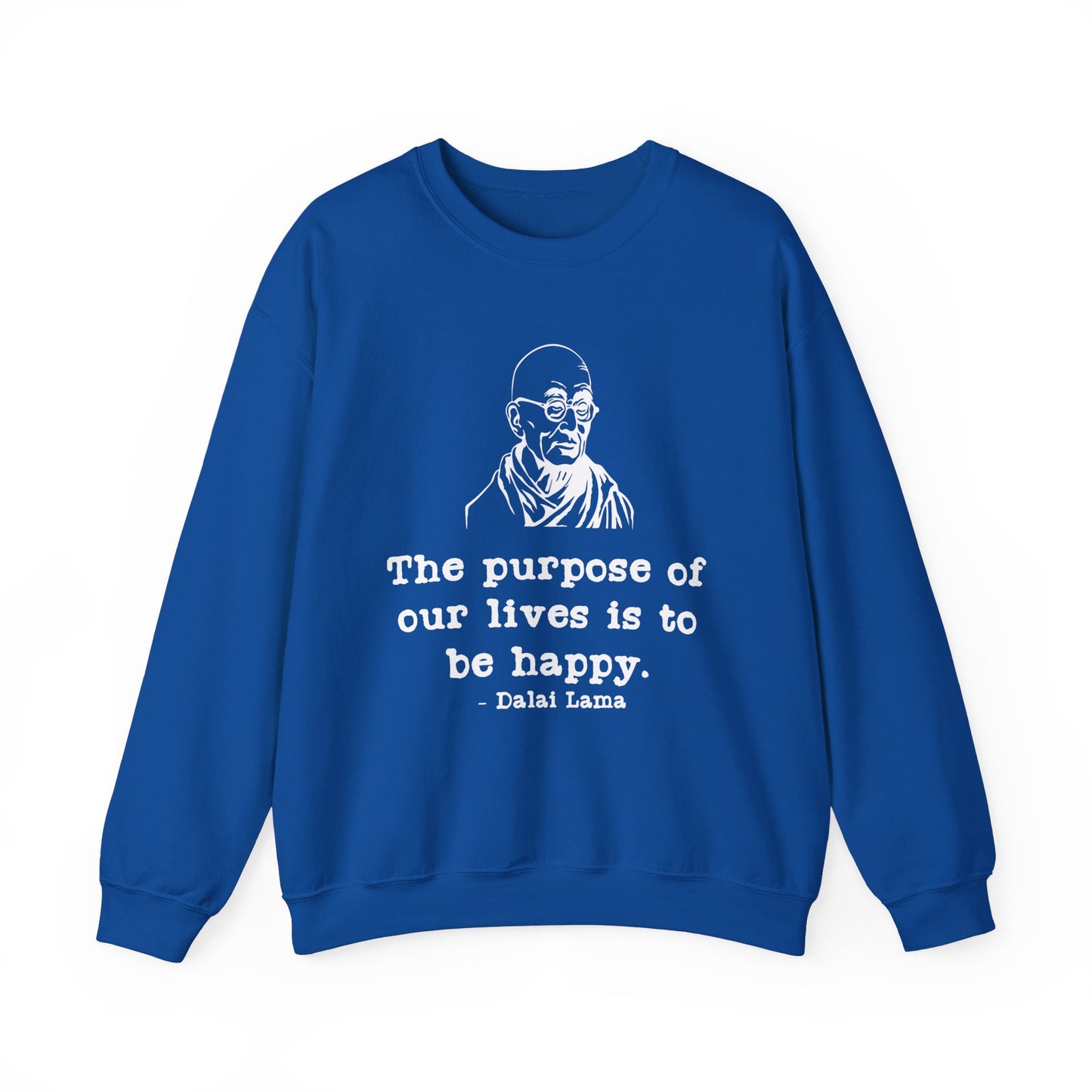 Purpose of Life Womens Relaxed Sweatshirt (IW White Logo) - Sweet Baby Jeez Teez