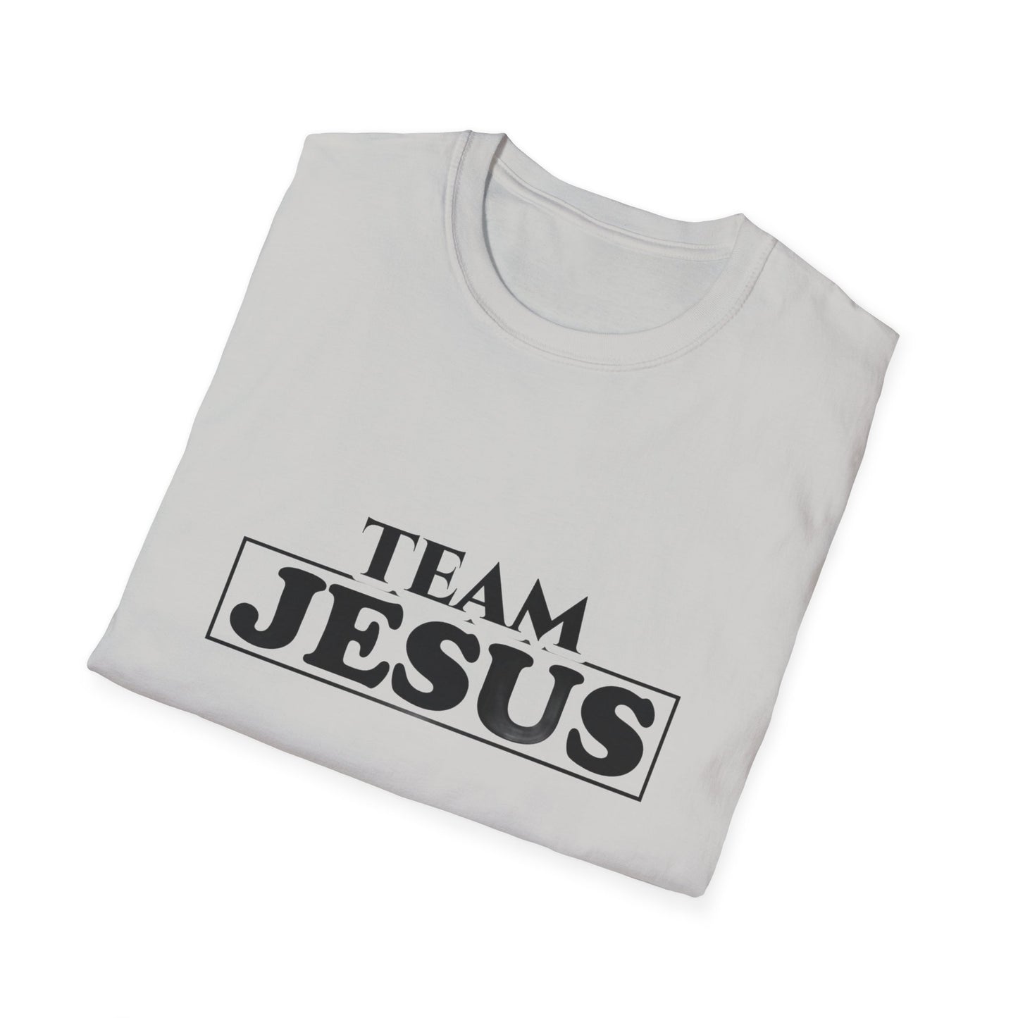 Team Jesus Men's Tshirt (Black Logo) - Sweet Baby Jeez Teez