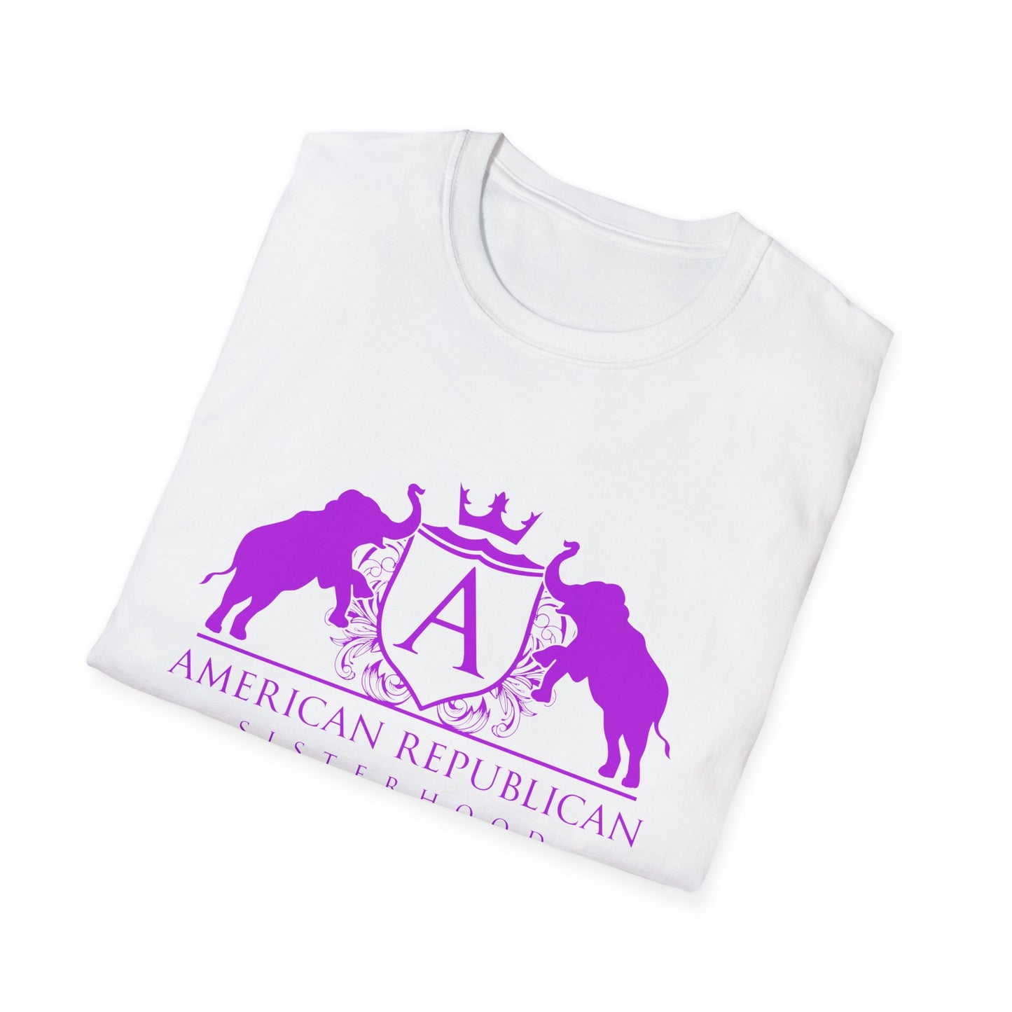 ARS Logo Womens Relaxed/Plus Tshirt (ARS - Hot Pink Logo)