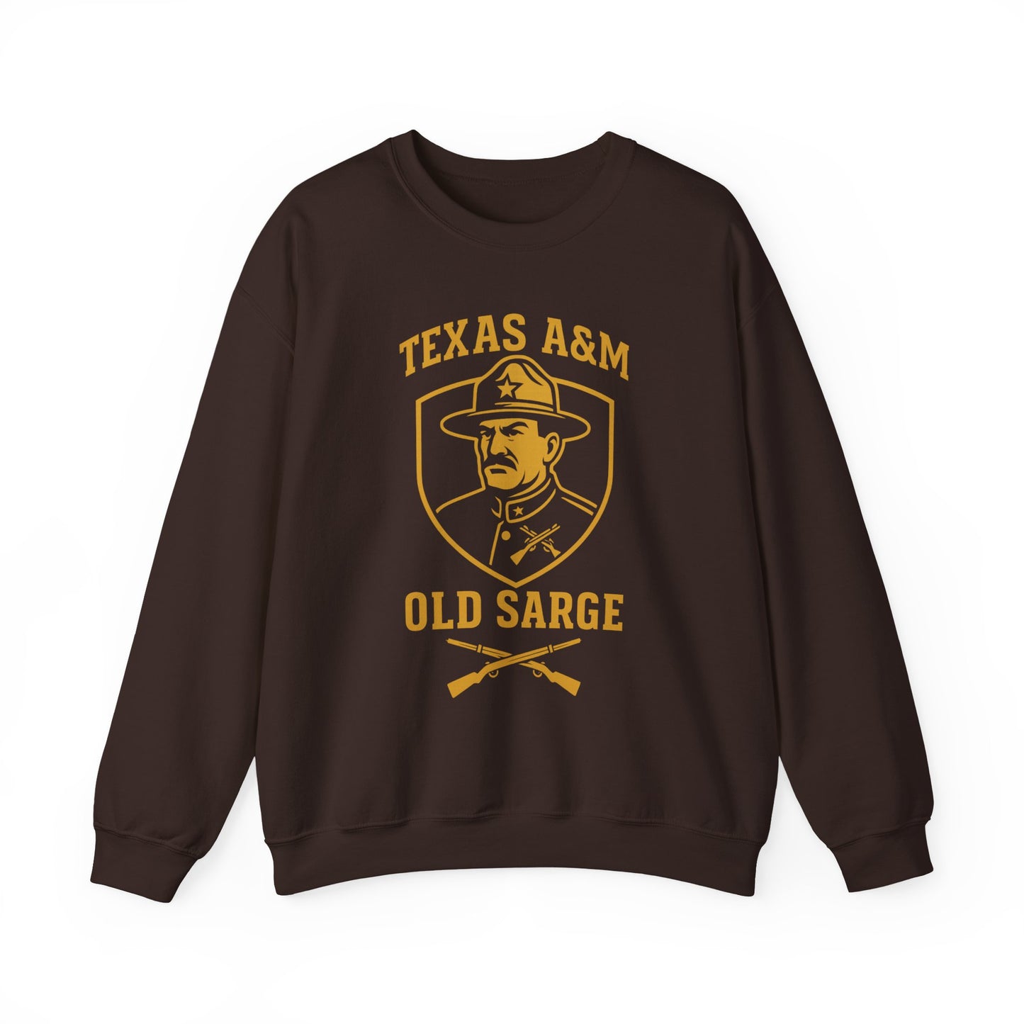 Vintage Texas A&M Old Sarge Cozy Unisex Crewneck Sweatshirt