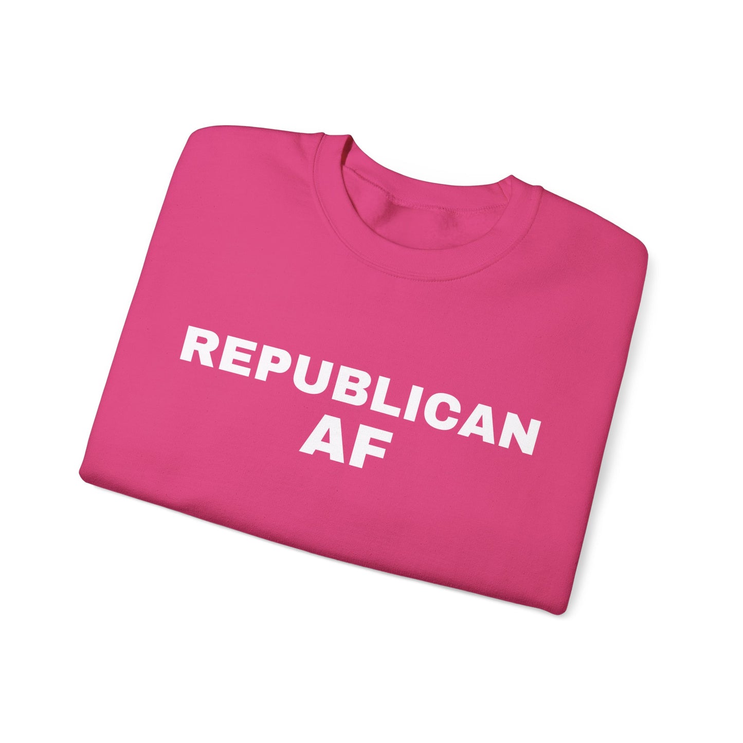 Republican AF Women's Sweatshirt (White Logo) - Sweet Baby Jeez Teez