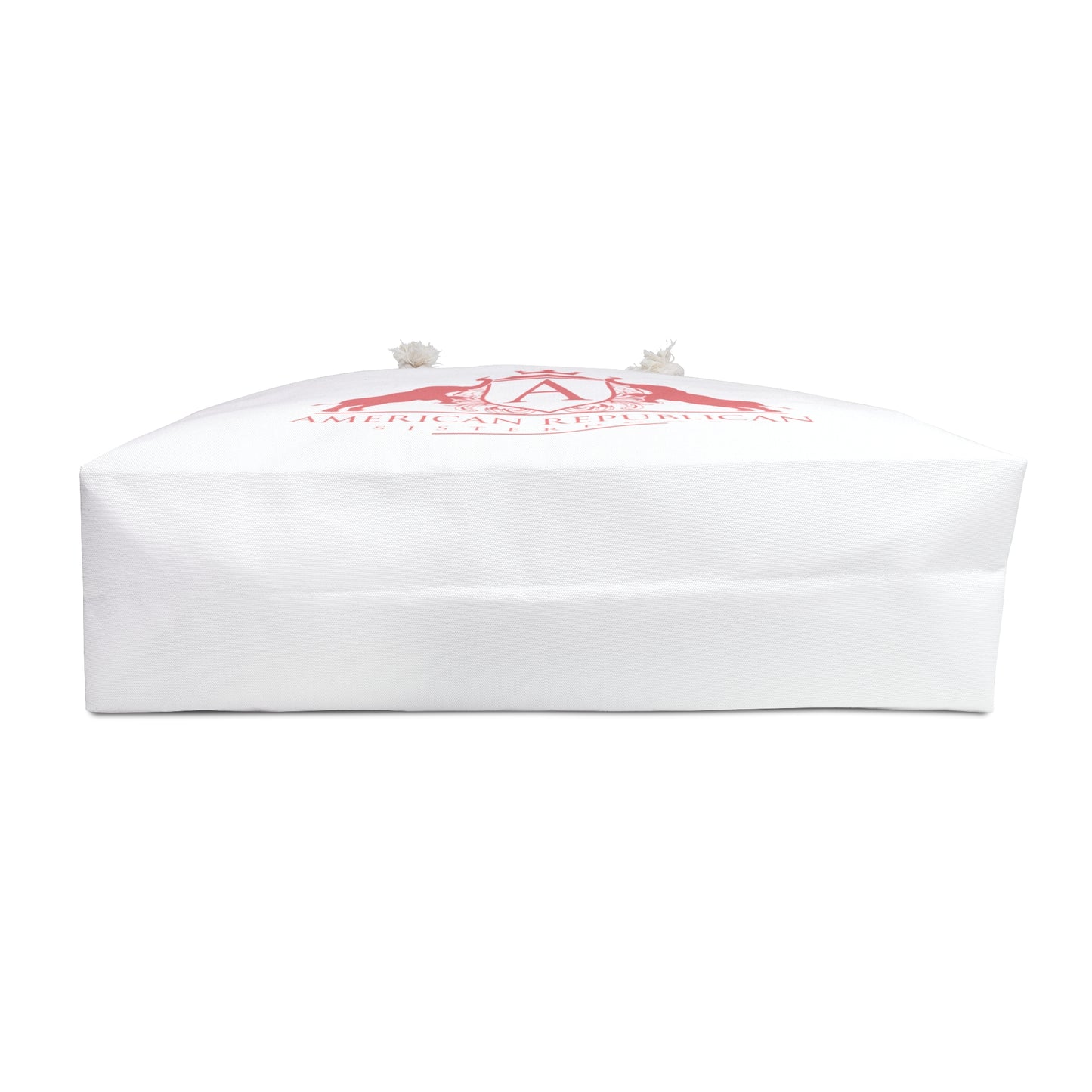 ARS Logo White Weekender Bag (ARS - Coral Logo)