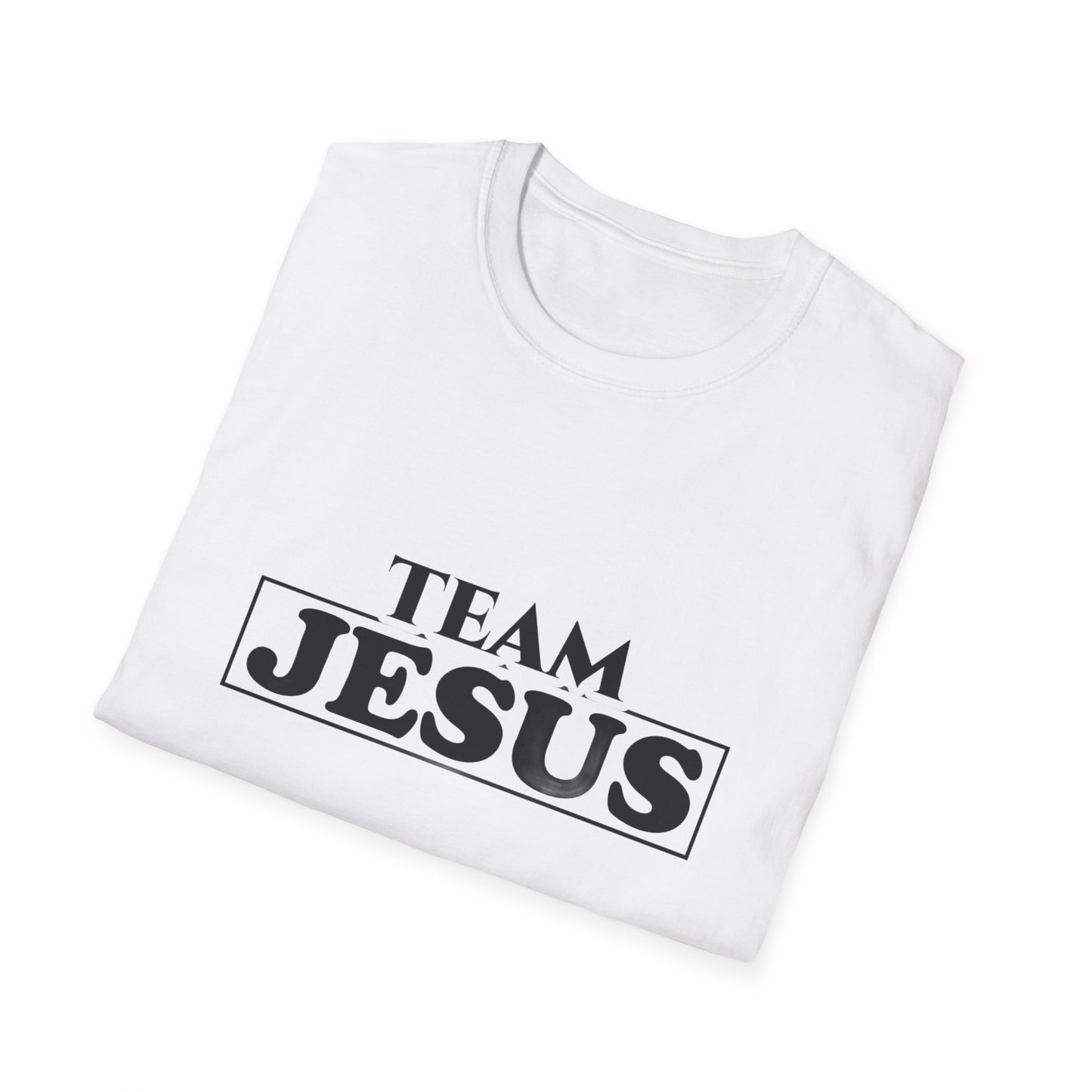 Team Jesus Men's Tshirt (Black Logo) - Sweet Baby Jeez Teez