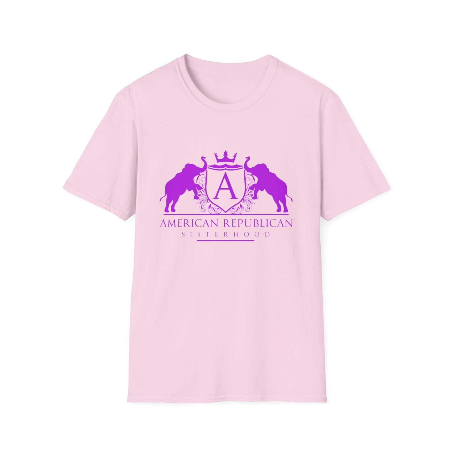 ARS Logo Womens Relaxed/Plus Tshirt (ARS - Hot Pink Logo)