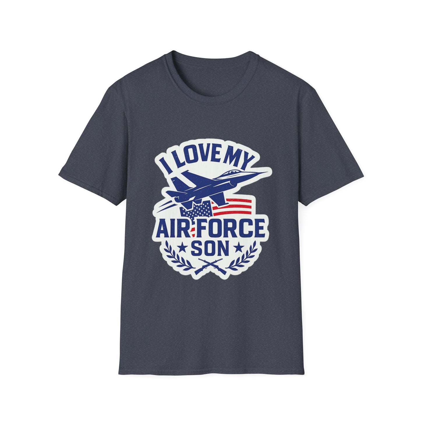 "I Love My Air Force Son" Military Patriotic Softstyle T-Shirt