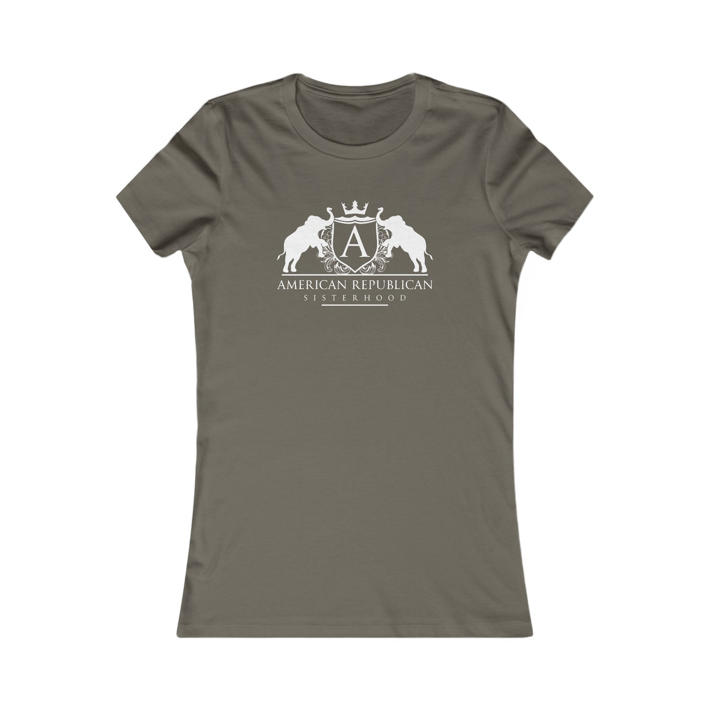 Stylish ARS Logo T-Shirt | Women Fitted Tshirt | Sweet Baby Jeez Teez