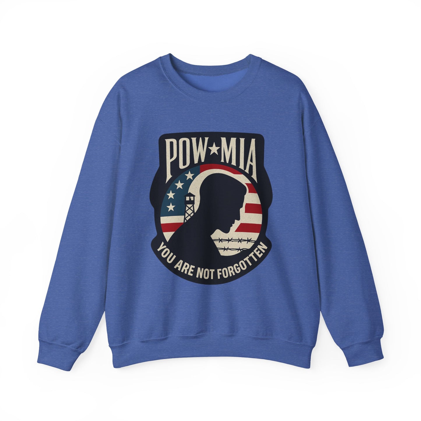 "POW-MIA You are not Forgotten" Military Tribute Unisex Sweatshirt