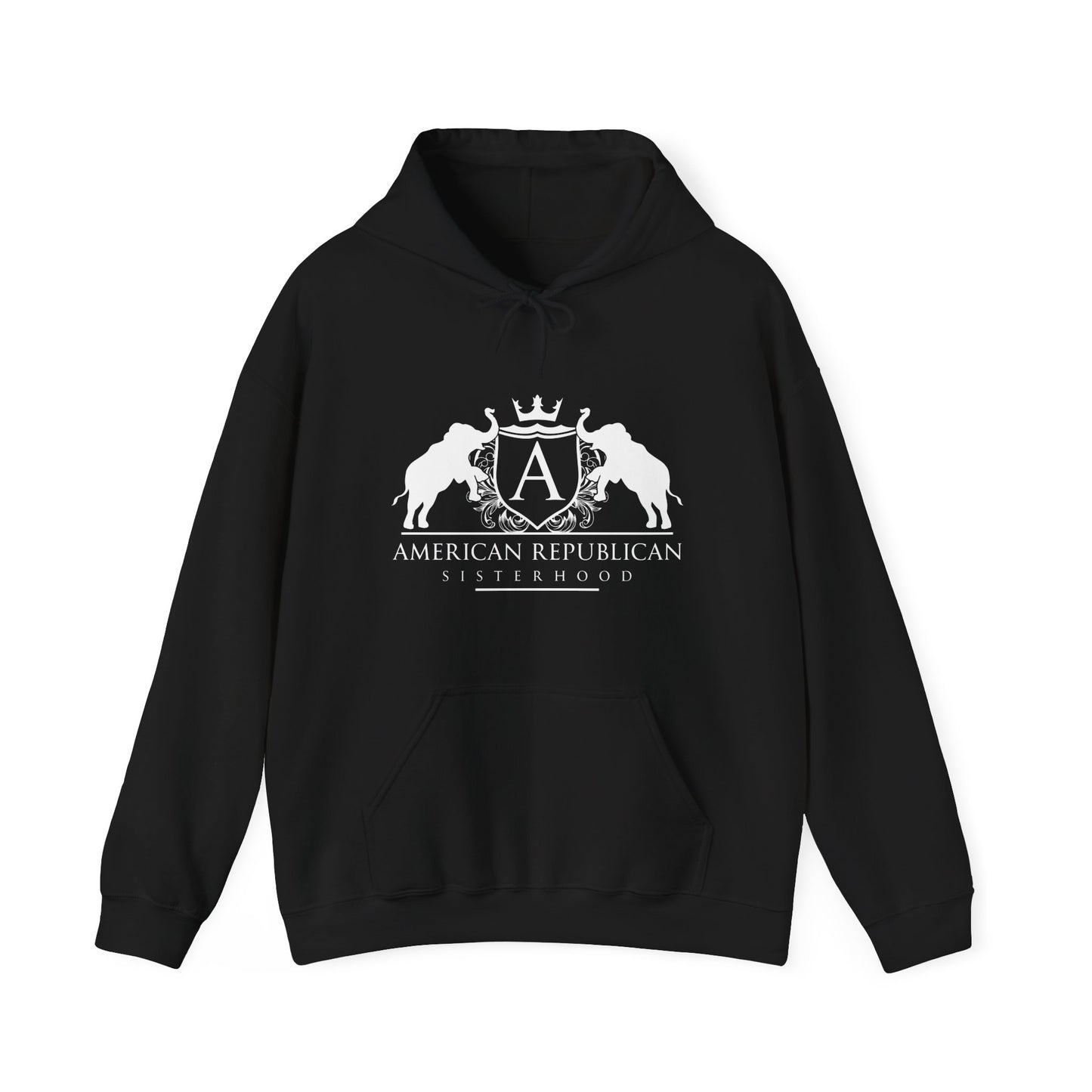 ARS White Logo Women's Hoodie