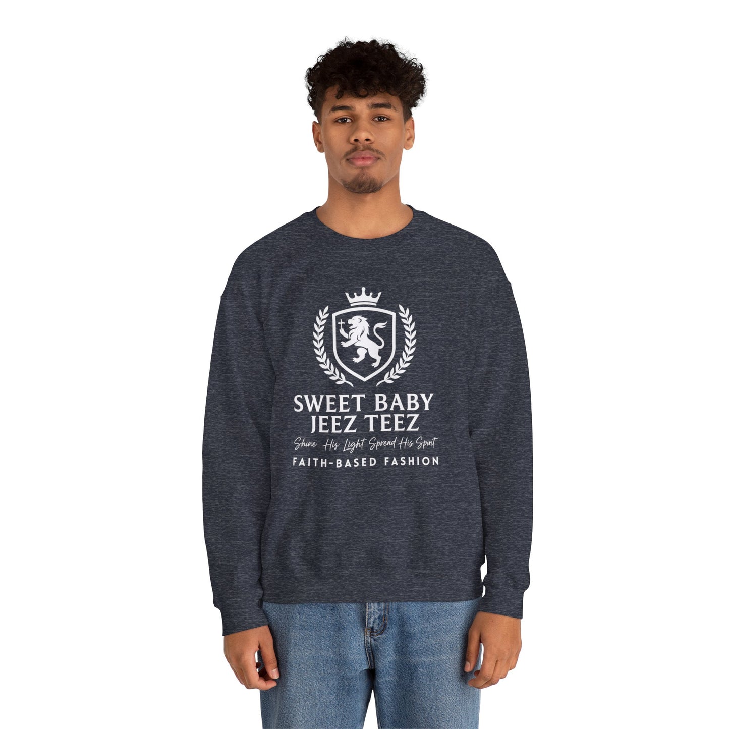 Sweet Baby Jeez Teez Faith-Based Fashion Sweatshirt