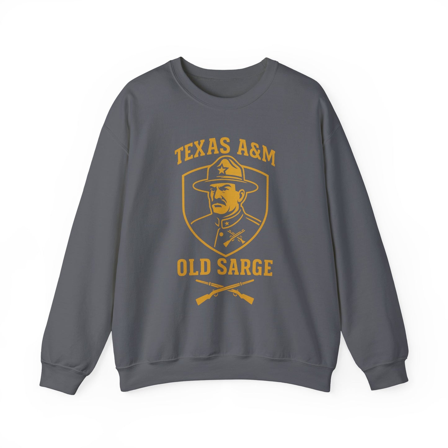 Vintage Texas A&M Old Sarge Cozy Unisex Crewneck Sweatshirt