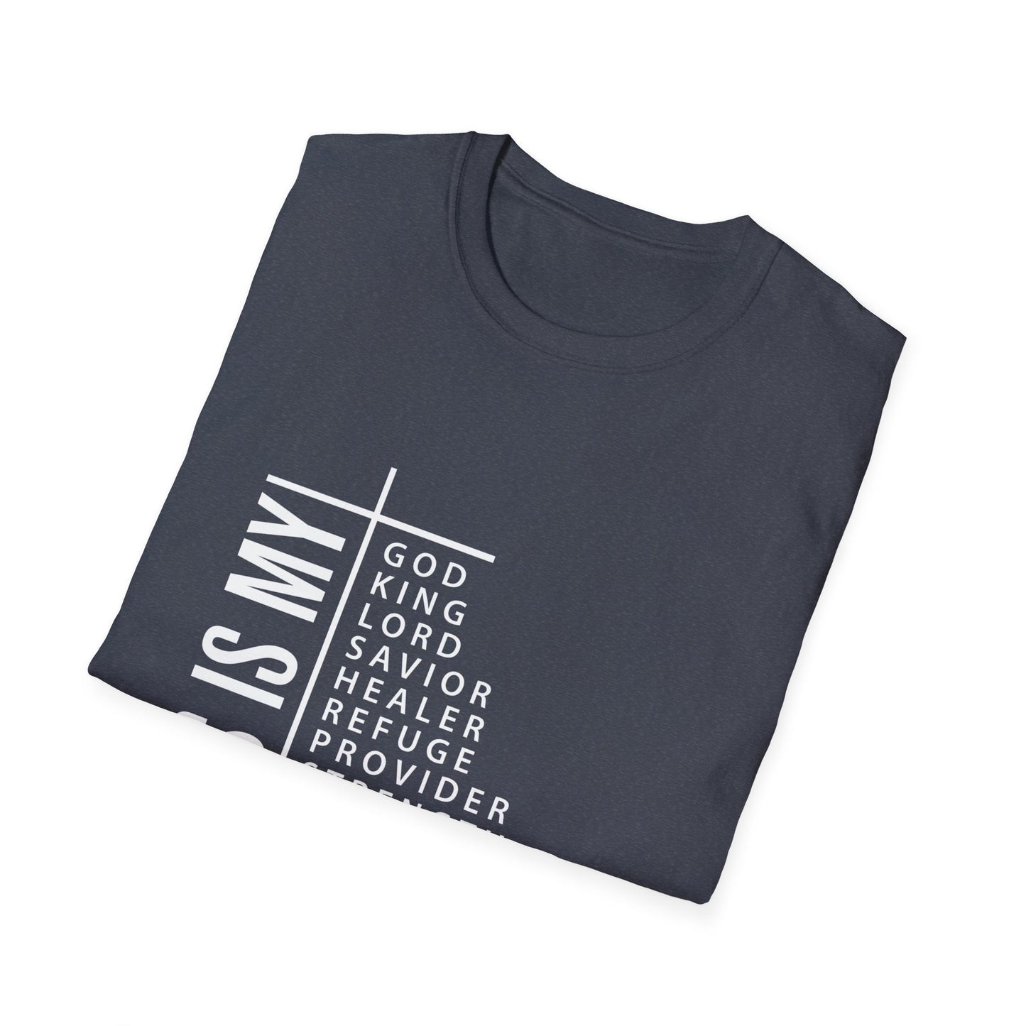 Jesus is My Women's Relaxed/Plus Tshirt (White Logo) - Sweet Baby Jeez Teez