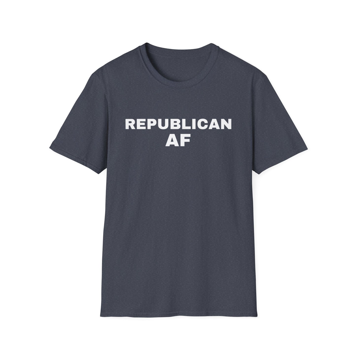 Republican AF Men's Tshirt (White Logo) - Sweet Baby Jeez Teez