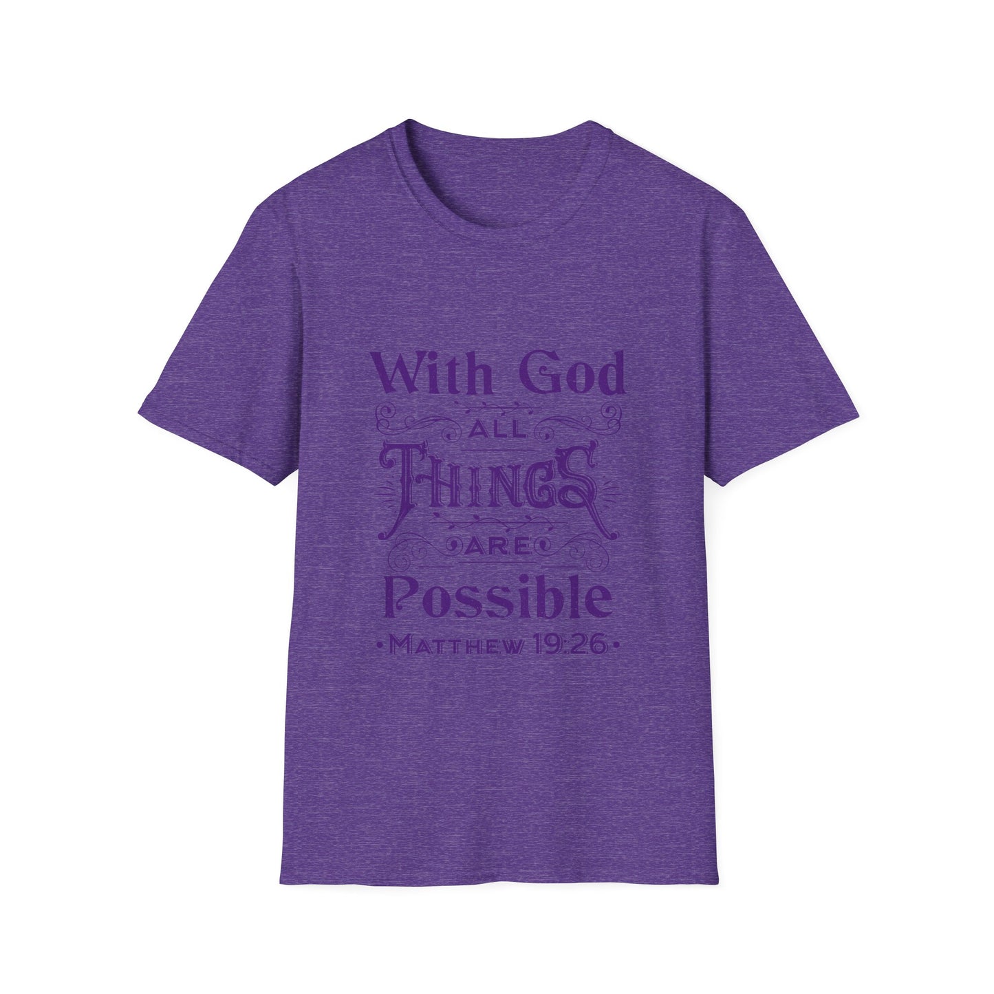 All Things Womens Relaxed/Plus Tshirt (Purple Logo) - Sweet Baby Jeez Teez