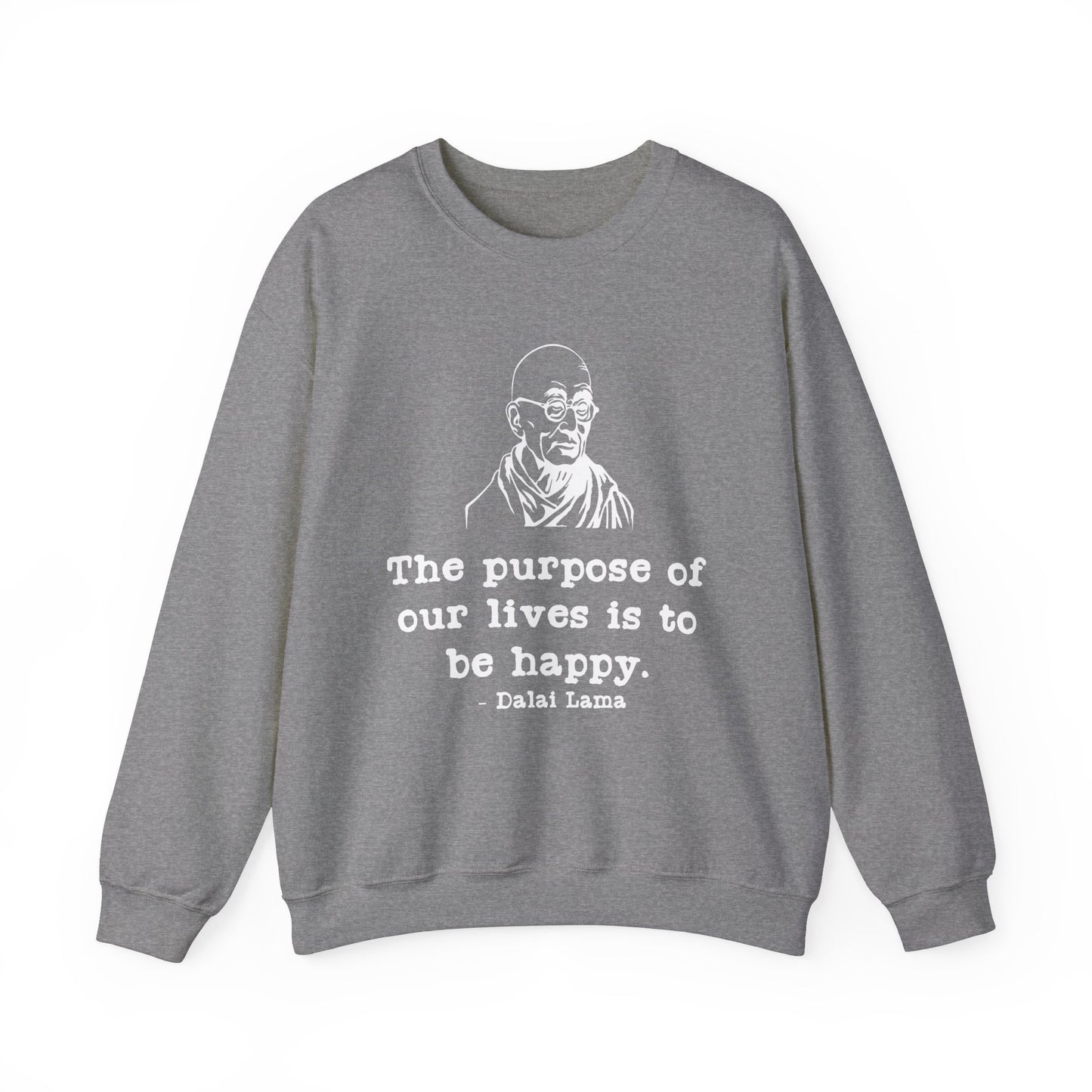 Purpose of Life Womens Relaxed Sweatshirt (IW White Logo) - Sweet Baby Jeez Teez