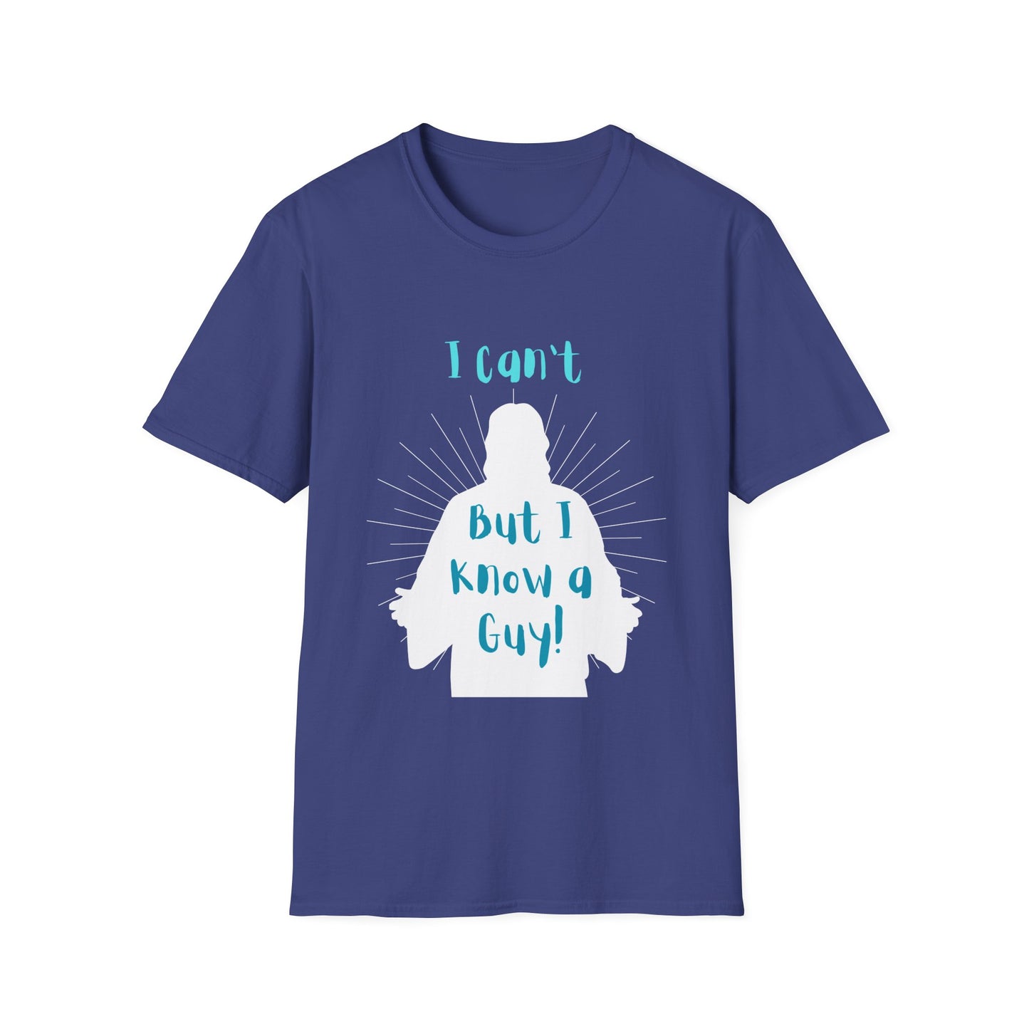 I Know a Guy Men's Tshirt (White Logo) - Sweet Baby Jeez Teez