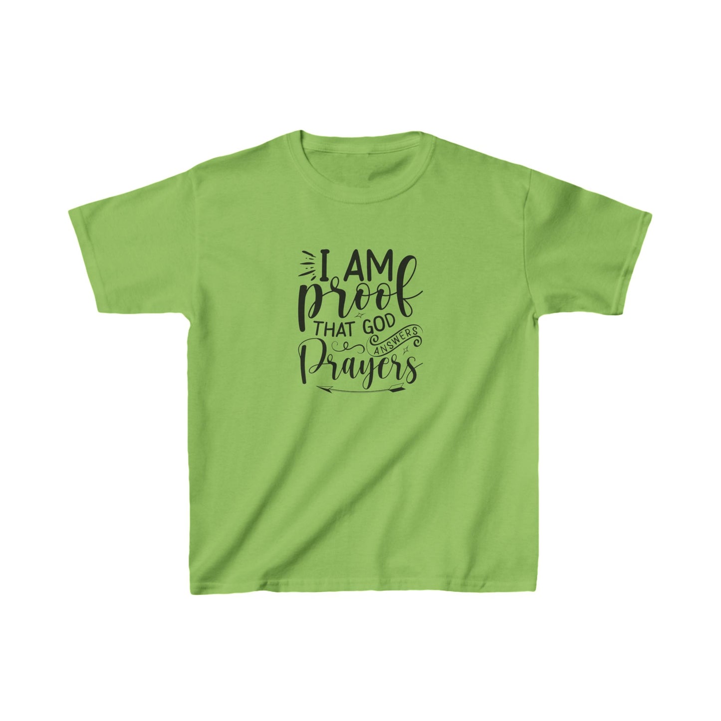 I Am Proof Kid's Unisex Tshirt (Black Logo) - Sweet Baby Jeez Teez