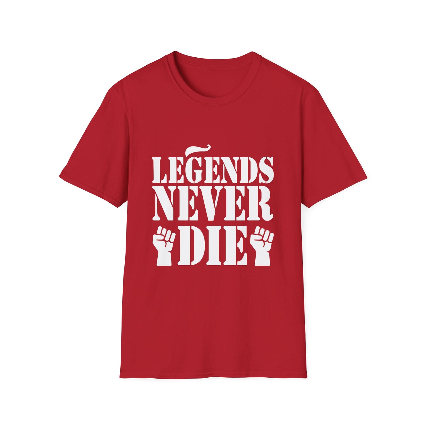 Legends Men's Tshirt (White Logo) - Sweet Baby Jeez Teez