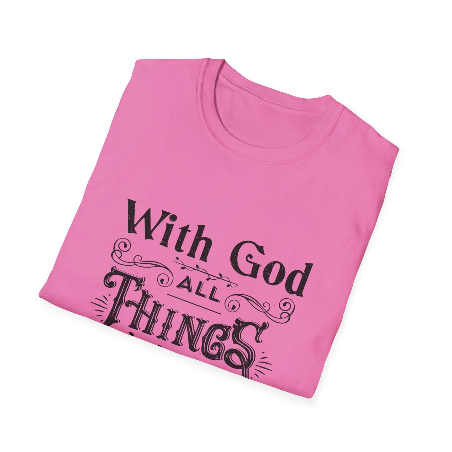 All Things Womens Relaxed/Plus Tshirt (Black Logo) - Sweet Baby Jeez Teez