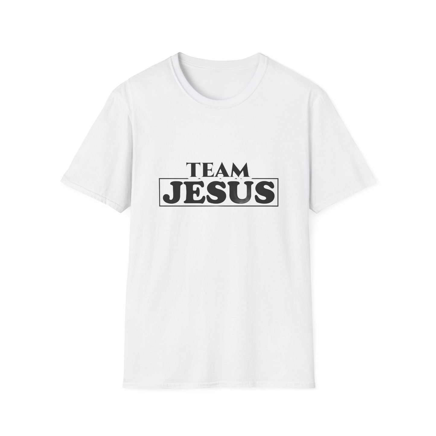Team Jesus Men's Tshirt (Black Logo) - Sweet Baby Jeez Teez