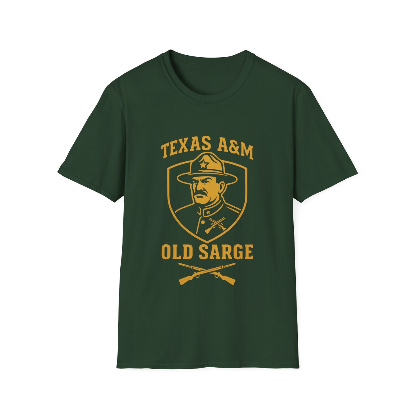 Vintage Texas A&M Old Sarge Softstyle Unisex T-Shirt