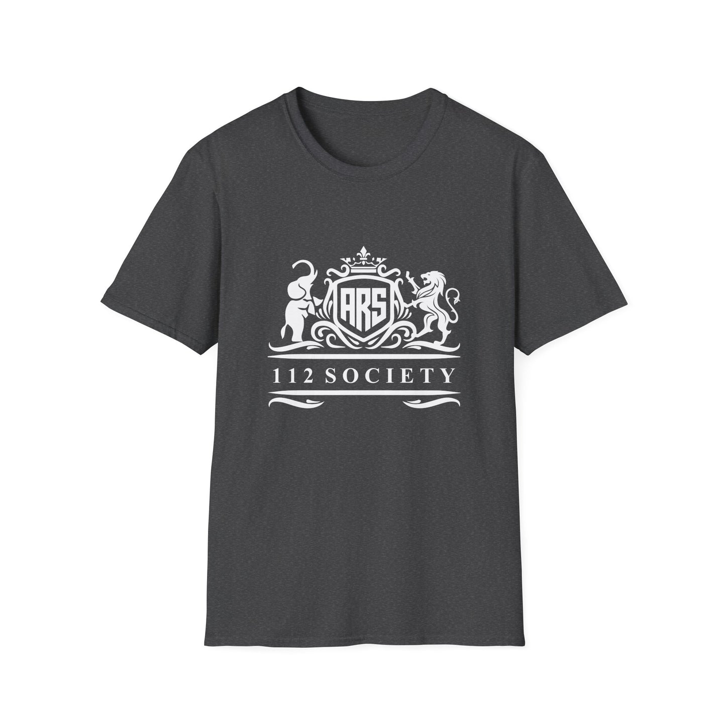 ARS 112 Society Men's Tshirt (White Logo) - Sweet Baby Jeez Teez
