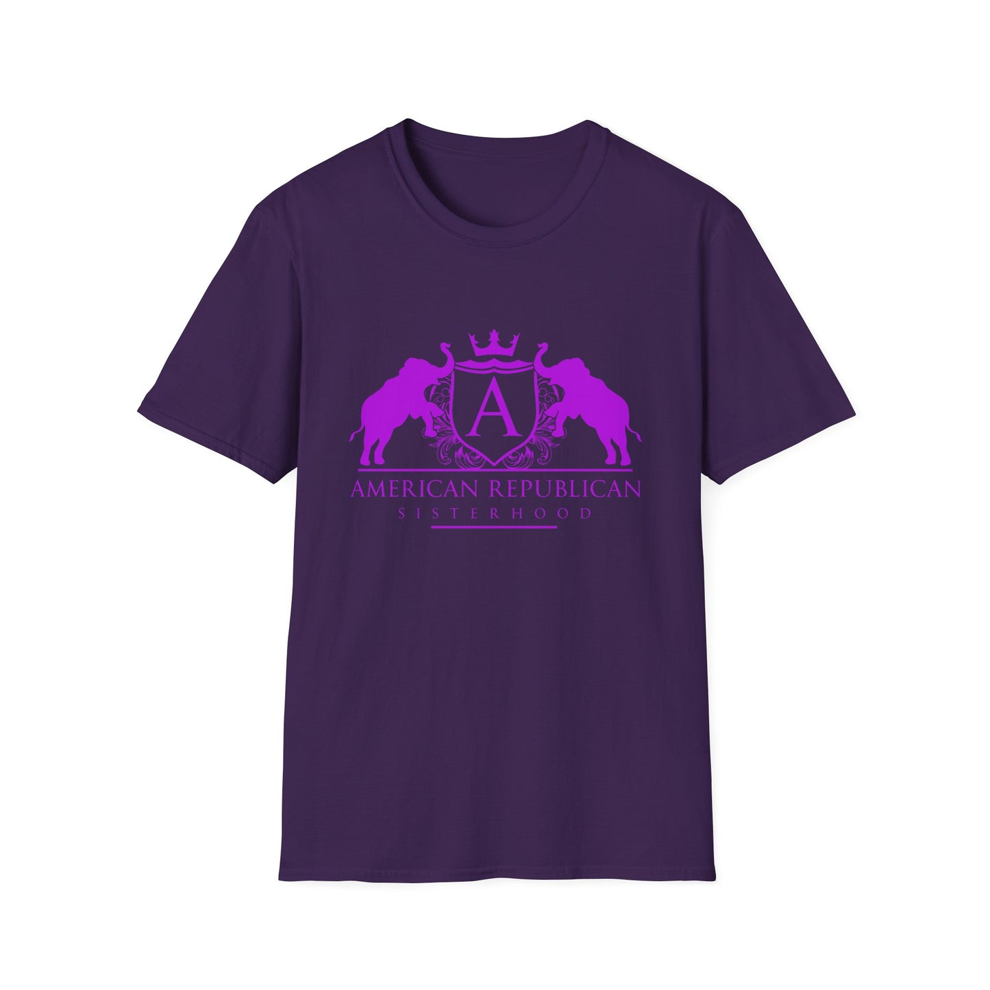 ARS Logo Womens Relaxed/Plus Tshirt (ARS - Hot Pink Logo)