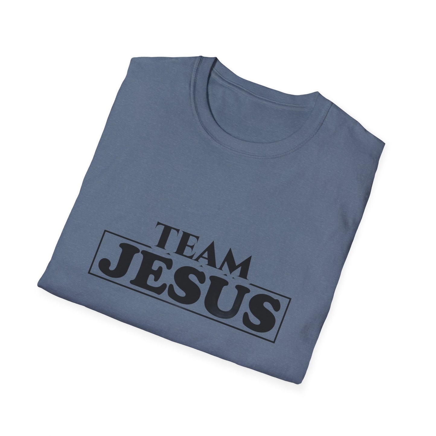 Team Jesus Men's Tshirt (Black Logo) - Sweet Baby Jeez Teez