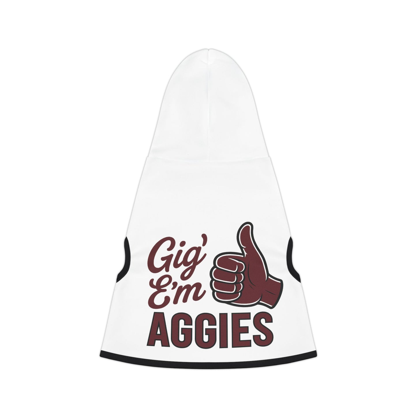 Gig 'Em Aggie Dog or Cat Pet Hoodie Sweatshirt