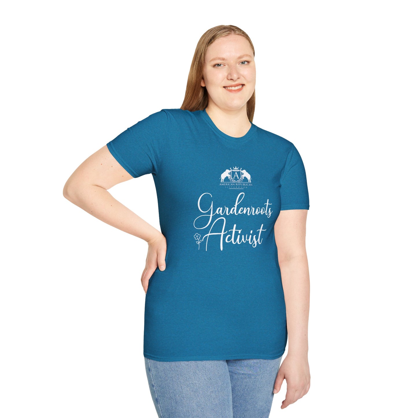 Gardenroots Activist Women's Relaxed/Plus Tshirt (ARS - Script Logo) - Sweet Baby Jeez Teez