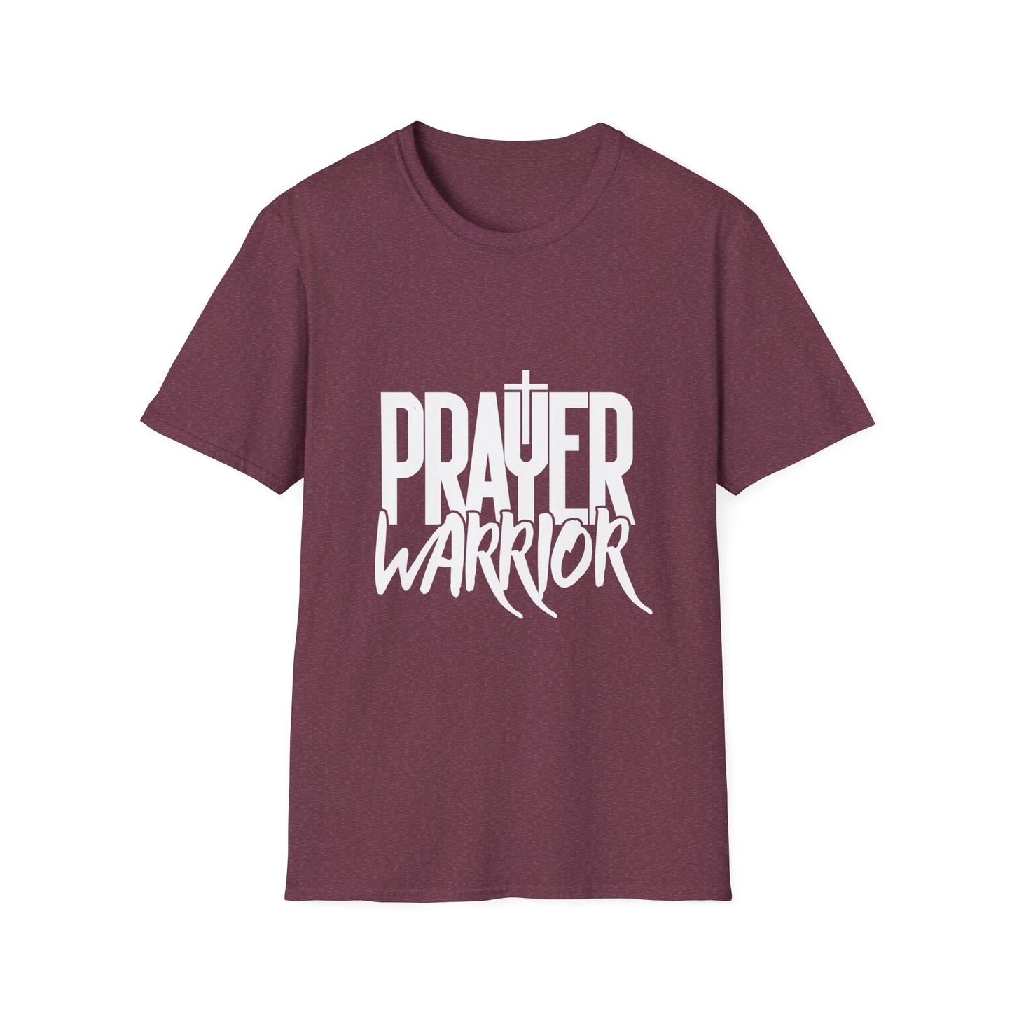 Prayer Warrior Men's Tshirt (White Logo) - Sweet Baby Jeez Teez