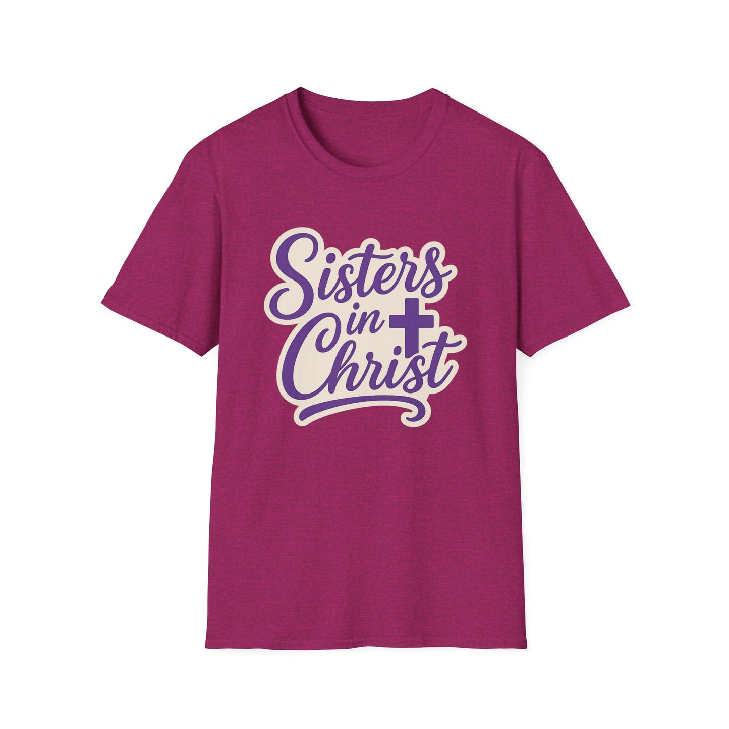 Sisters in Christ Christian Women's Relaxed Softstyle Tshirt