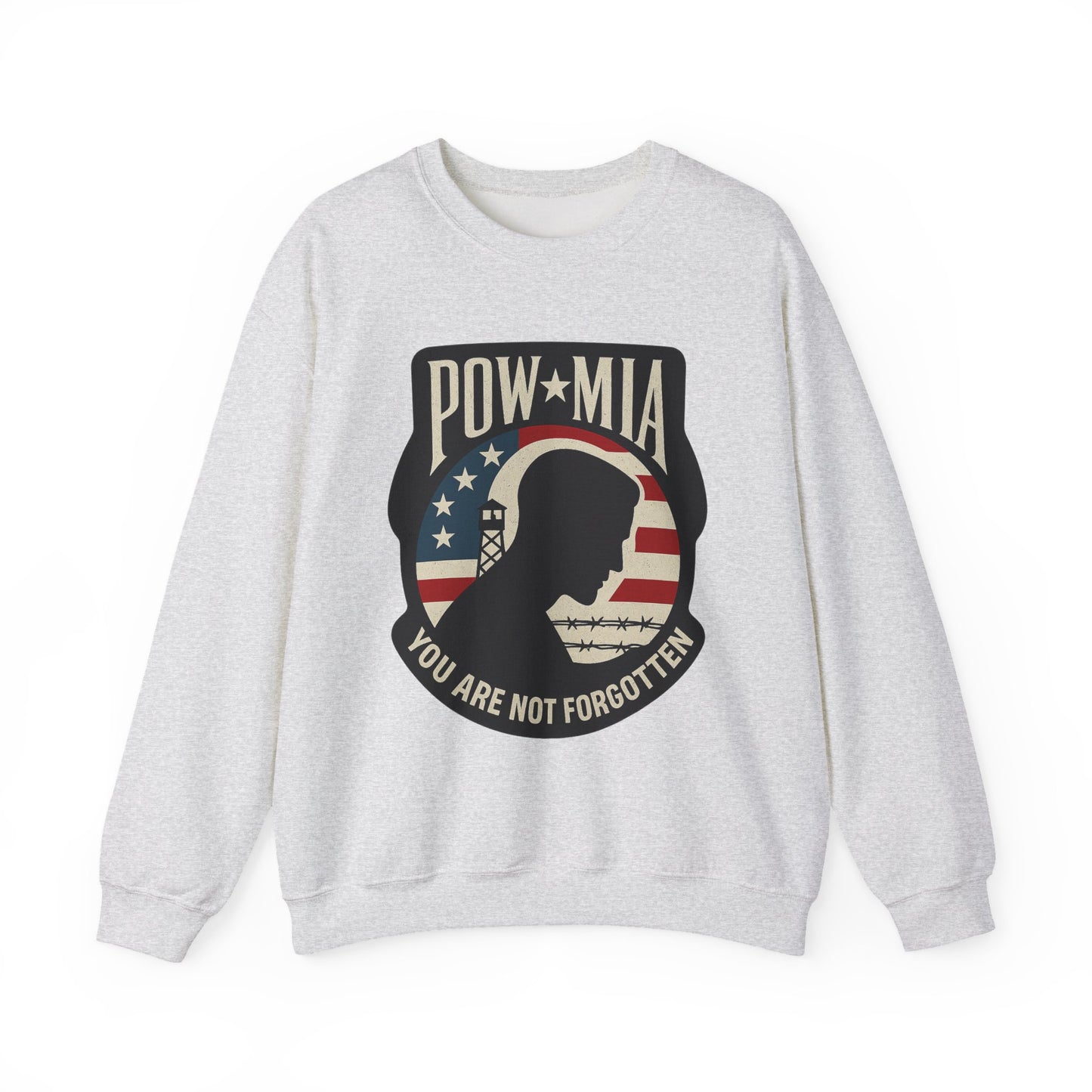 "POW-MIA You are not Forgotten" Military Tribute Unisex Sweatshirt
