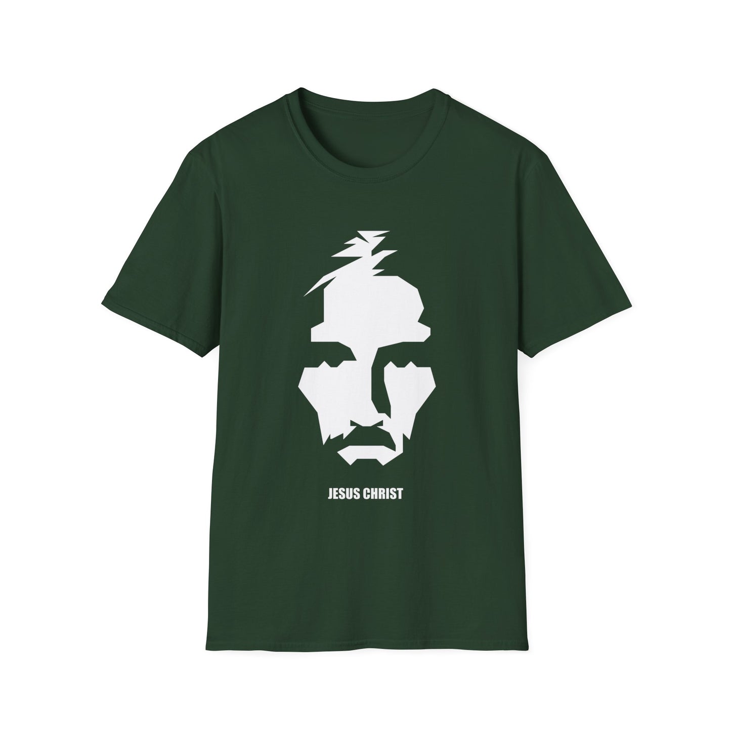 Jesus Portrait Women's Relaxed/Plus Tshirt (Cont. Logo) - Sweet Baby Jeez Teez
