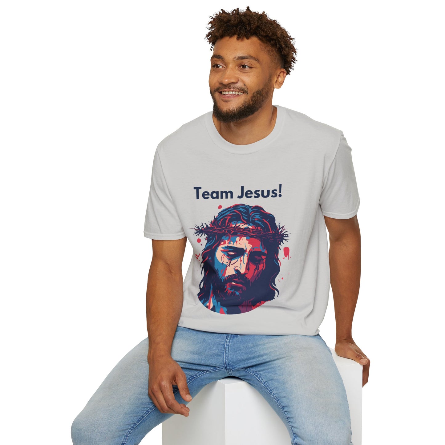 Team Jesus Men's Tshirt S-5XL - Sweet Baby Jeez Teez