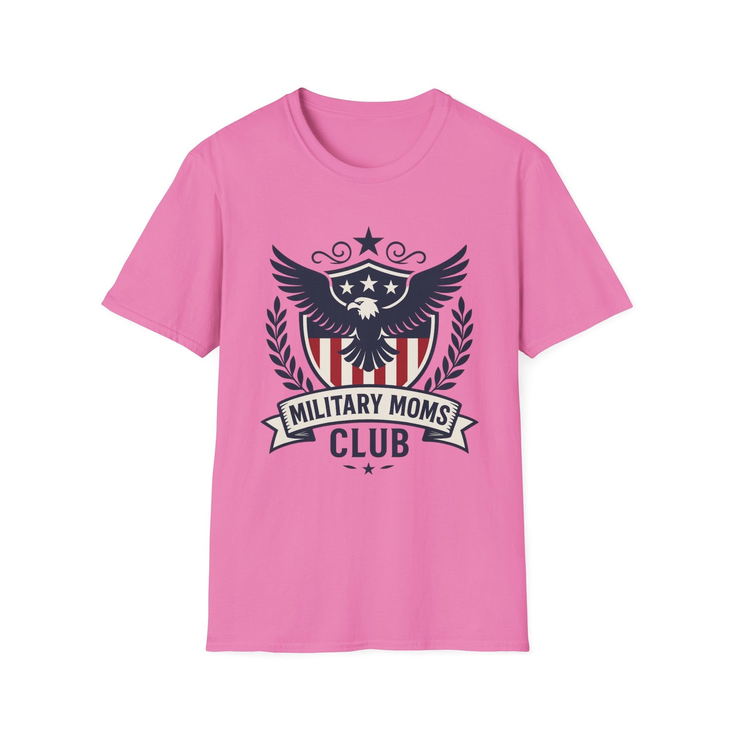 Military Moms Club Women's Relaxed Tshirt (Crest Logo) - Sweet Baby Jeez Teez
