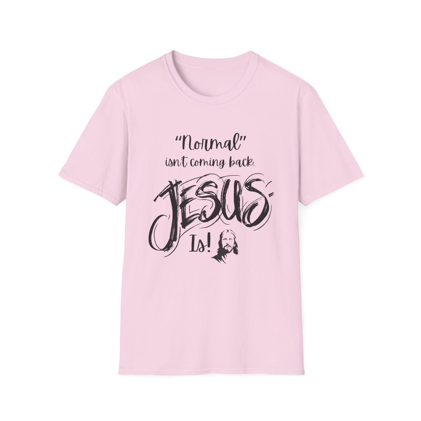 Normal isn't Coming Back Women's Relaxed/Plus Tshirt (Black Logo)) - Sweet Baby Jeez Teez