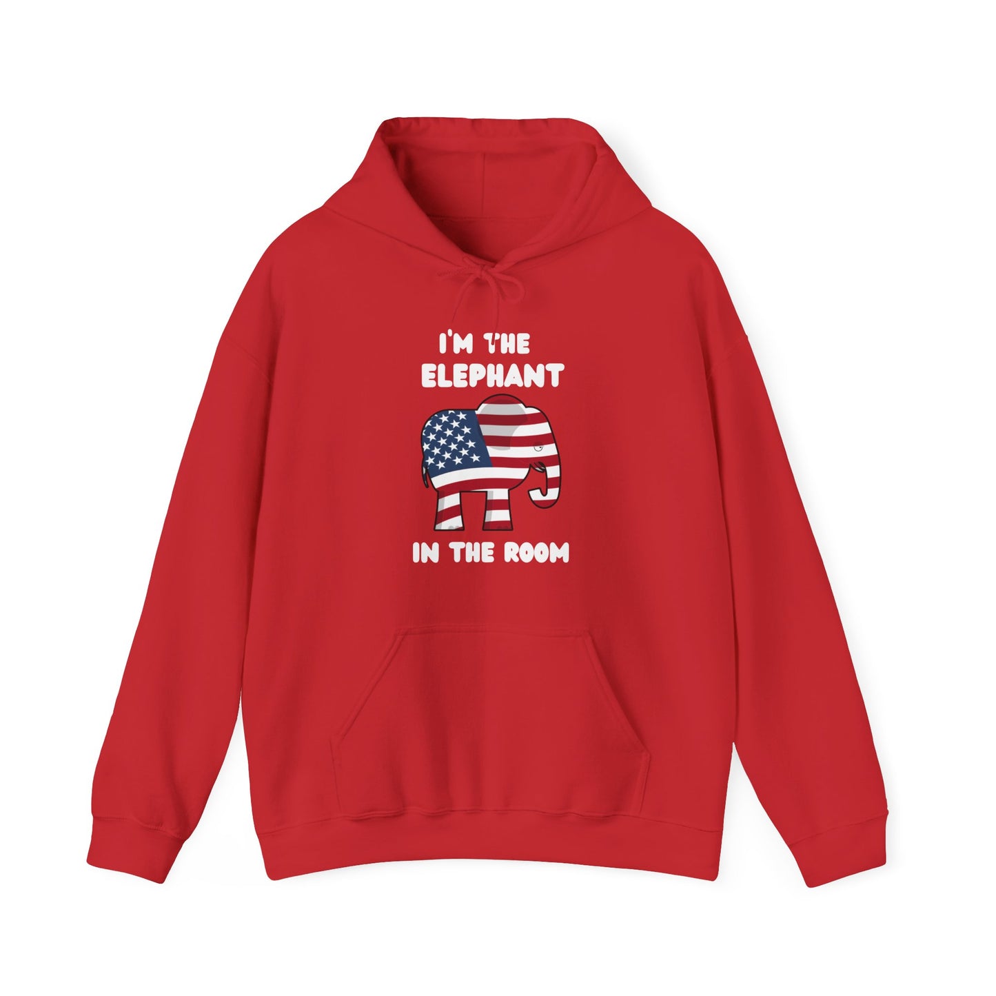 Elephant in the Room Women's Hoodie S-5XL (White Logo) - Sweet Baby Jeez Teez