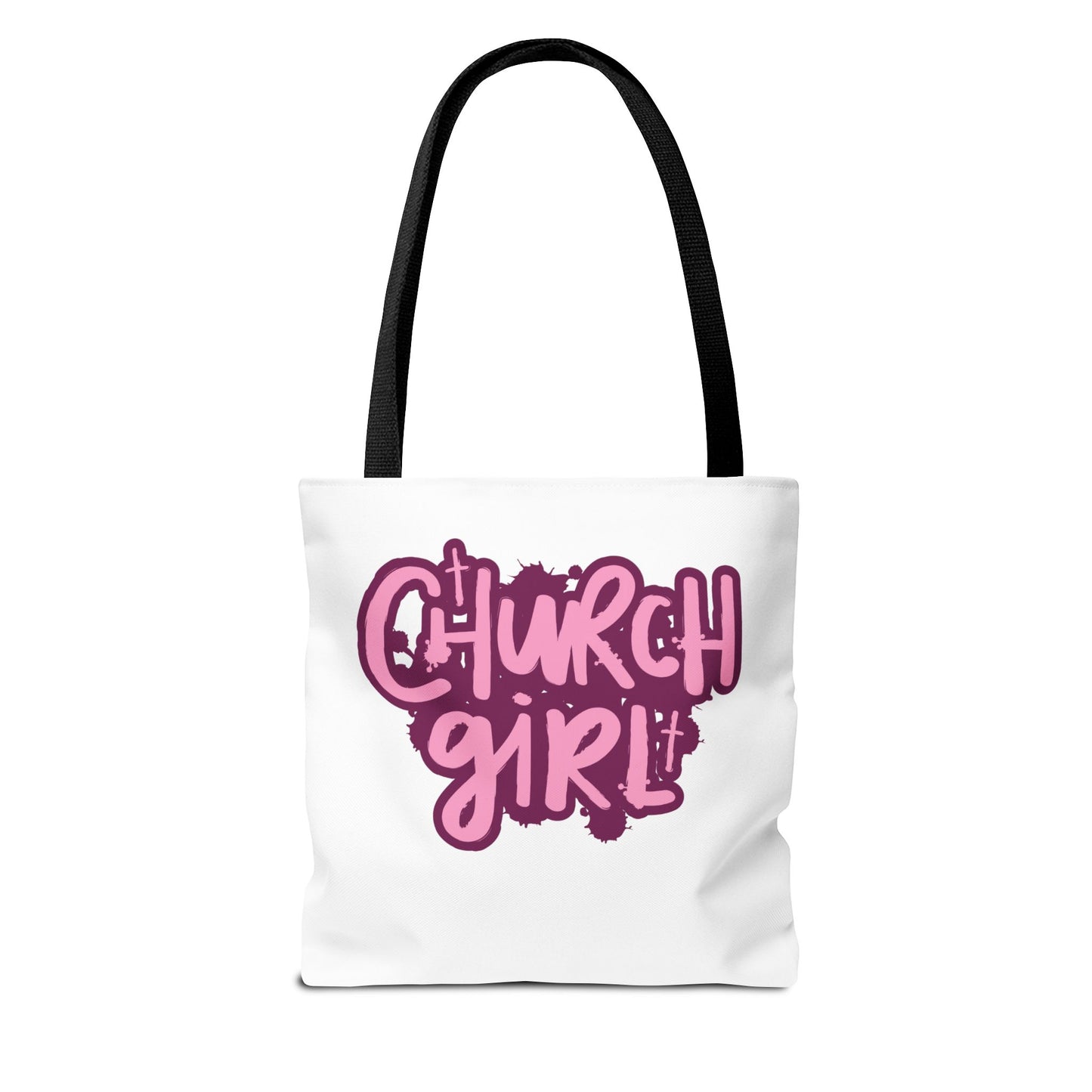 Church Girl Inspirational Christian Tote Bag