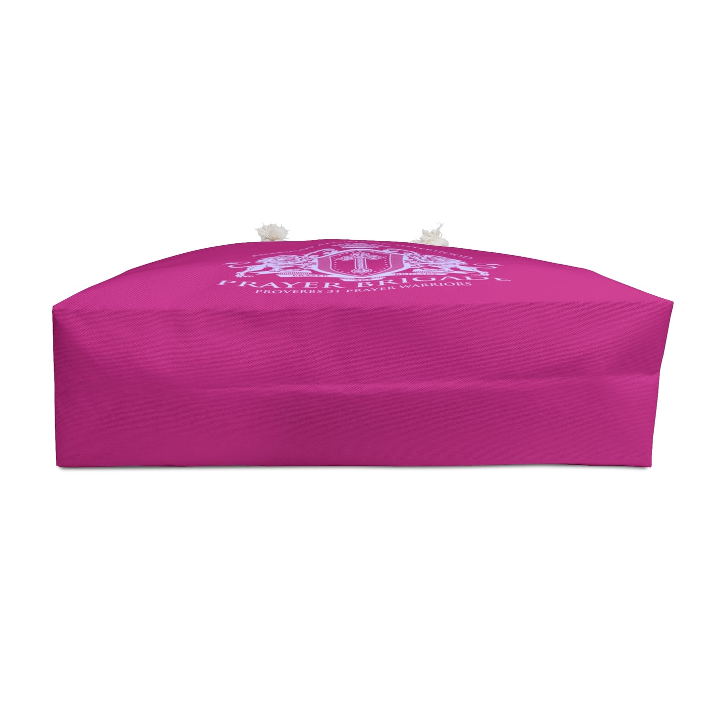 ARS Prayer Brigade Weekender Bag (Hot Pink with Lilac Logo)