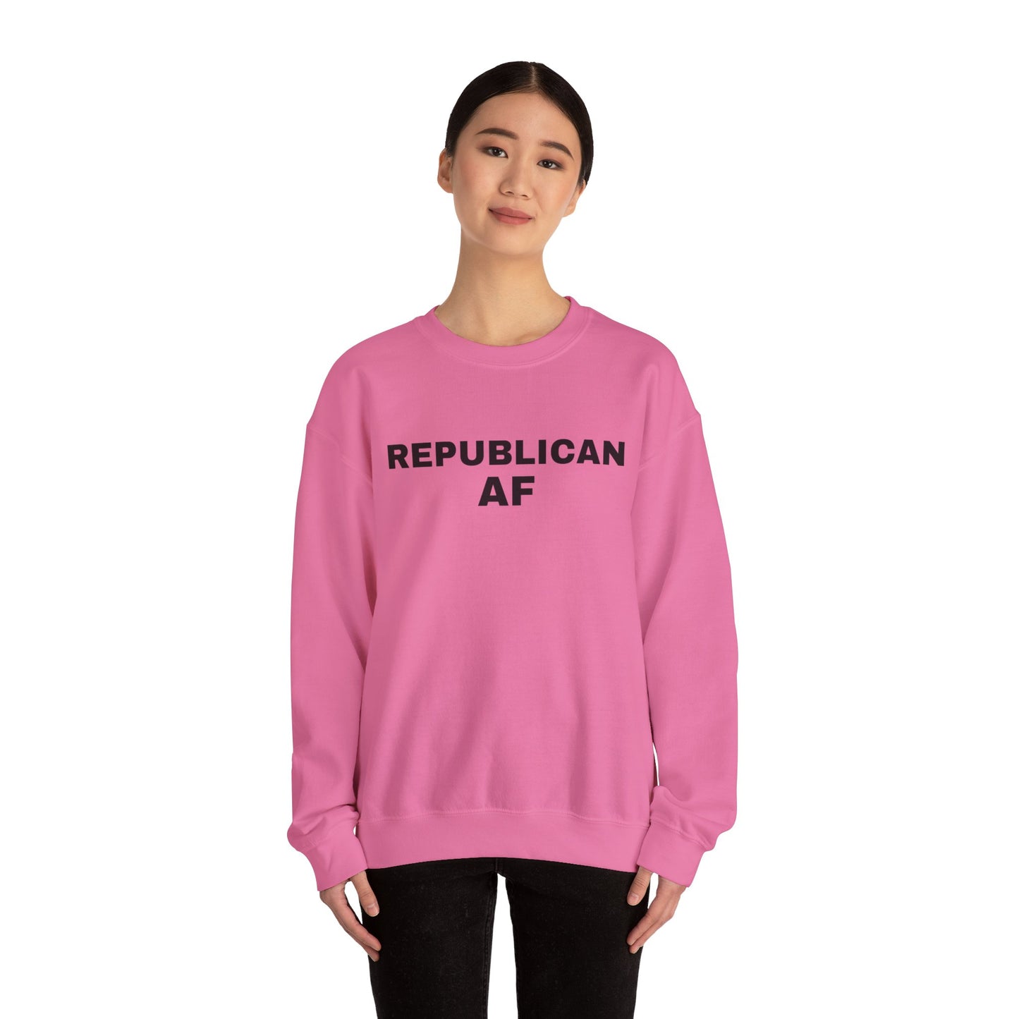 Republican AF Women's Sweatshirt - Sweet Baby Jeez Teez