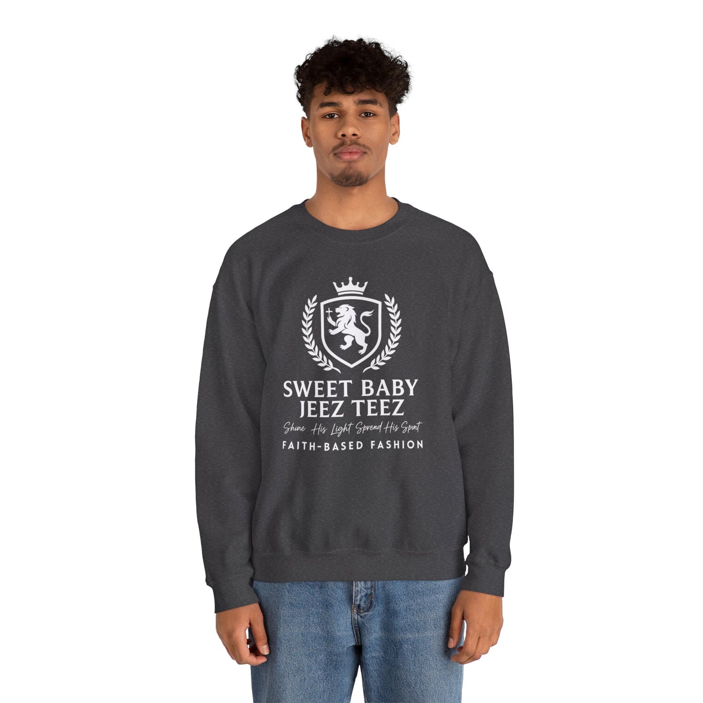 Sweet Baby Jeez Teez Faith-Based Fashion Sweatshirt