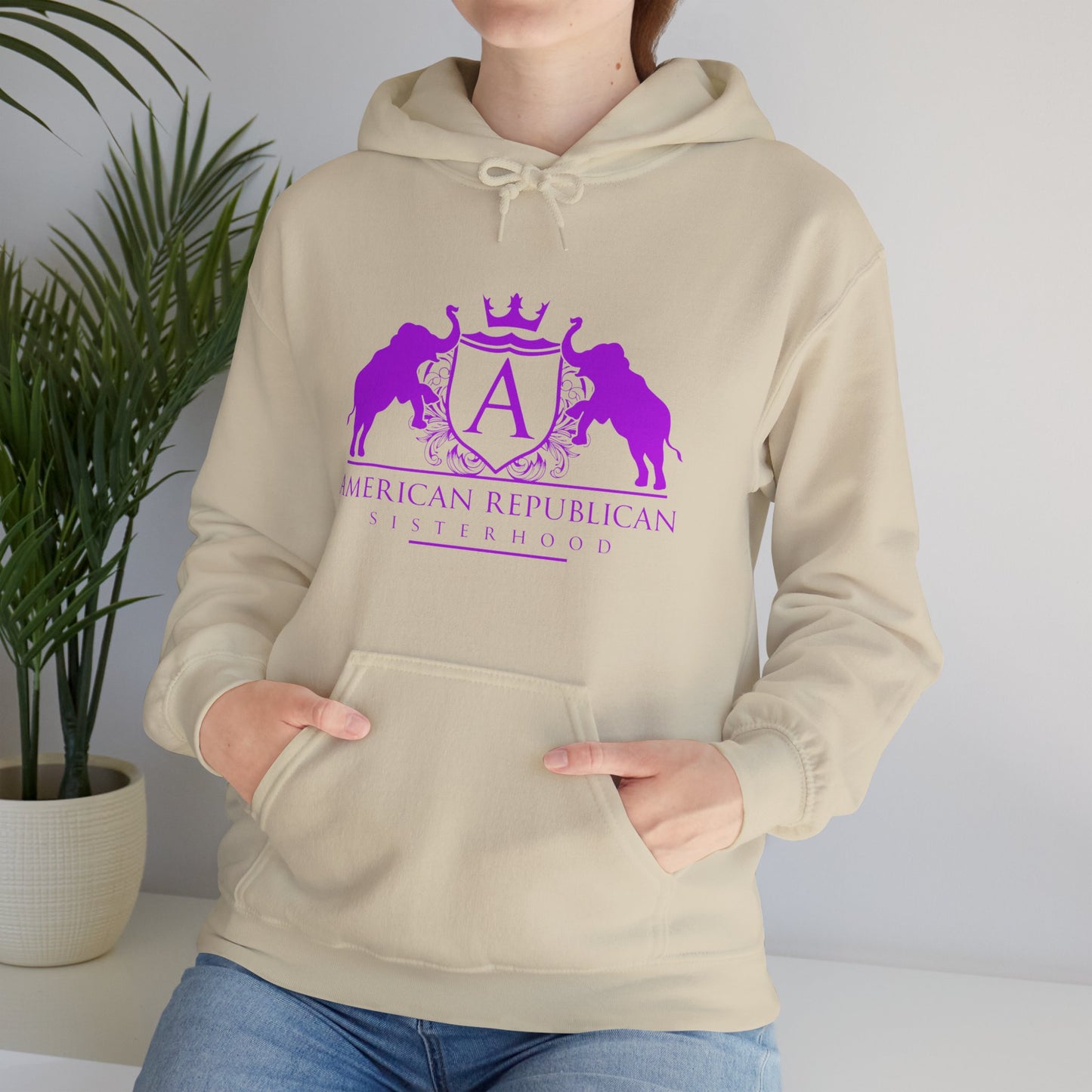 ARS Logo Women's Hoodie (ARS - Hot Pink Logo) - Sweet Baby Jeez Teez
