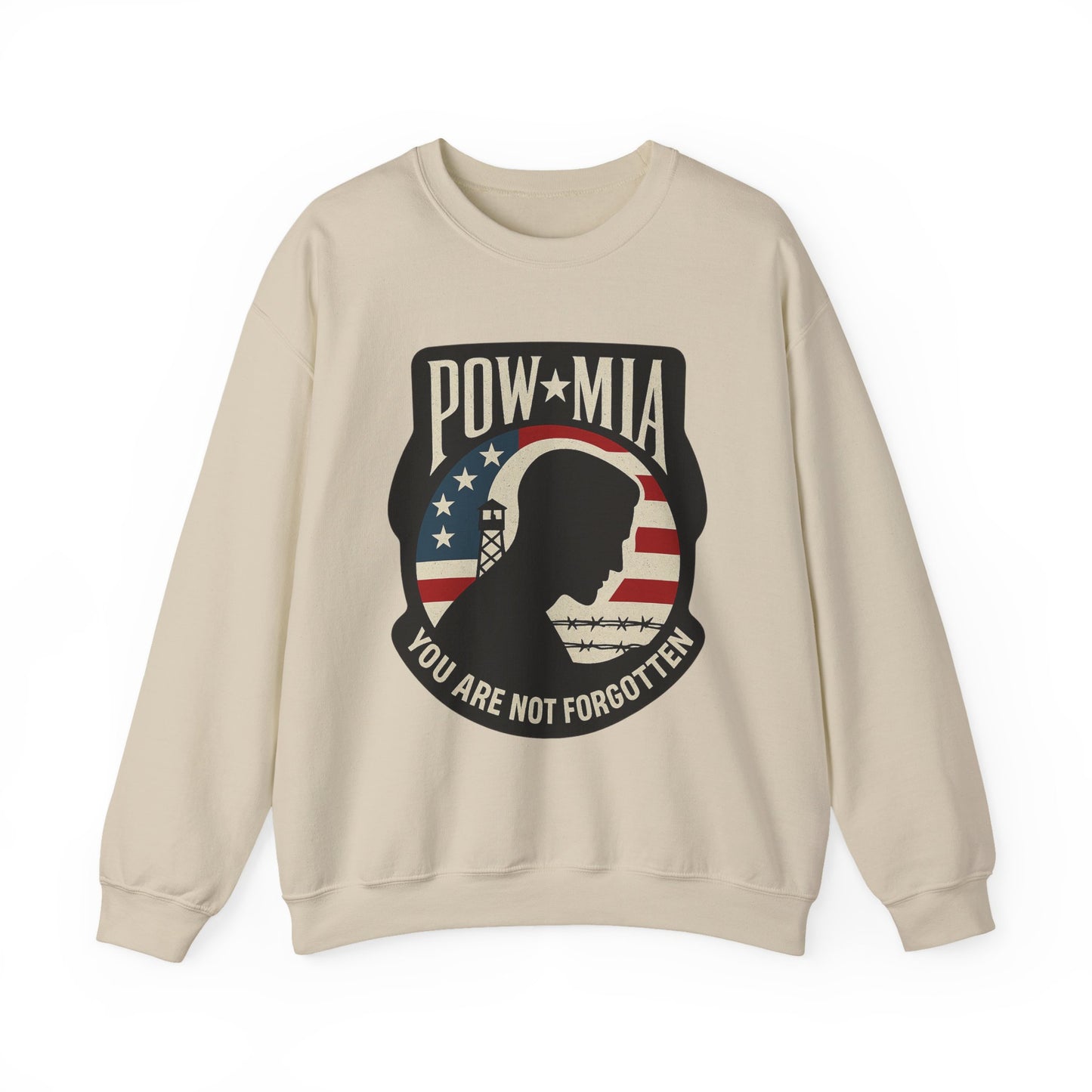 "POW-MIA You are not Forgotten" Military Tribute Unisex Sweatshirt